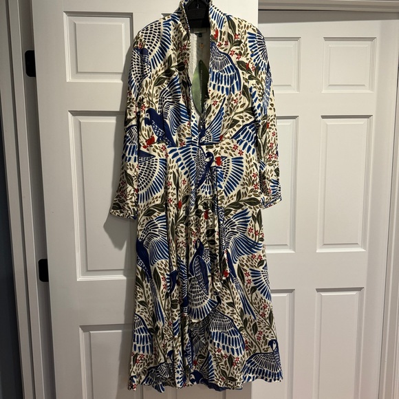 🥭FARM Rio Blue Macaw Flight Maxi Dress - Picture 13 of 14